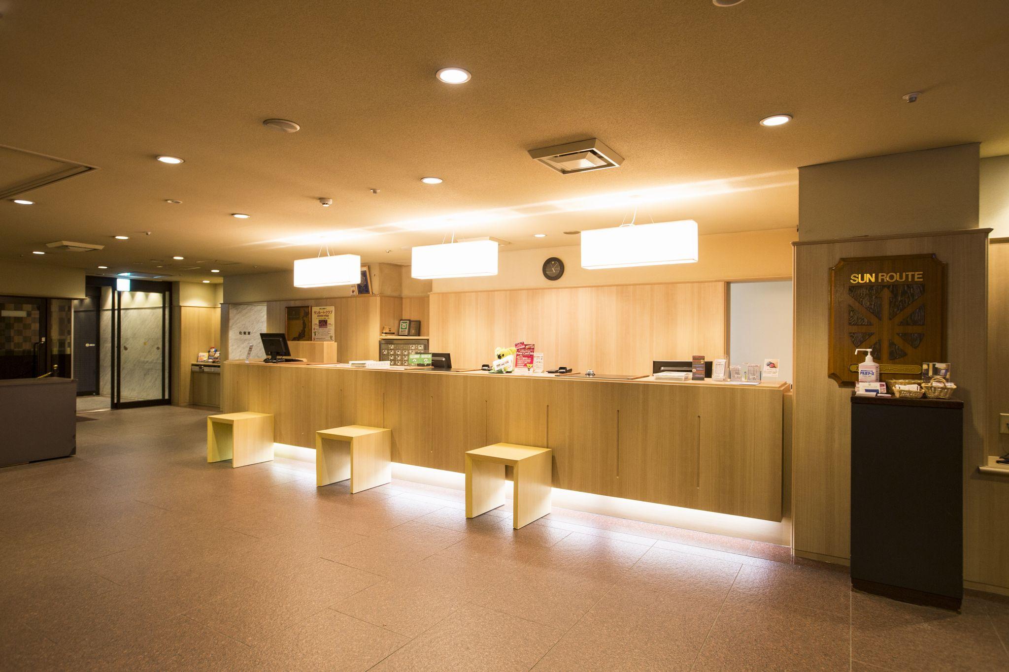 Hotel Sunroute New Sapporo Bagian luar foto